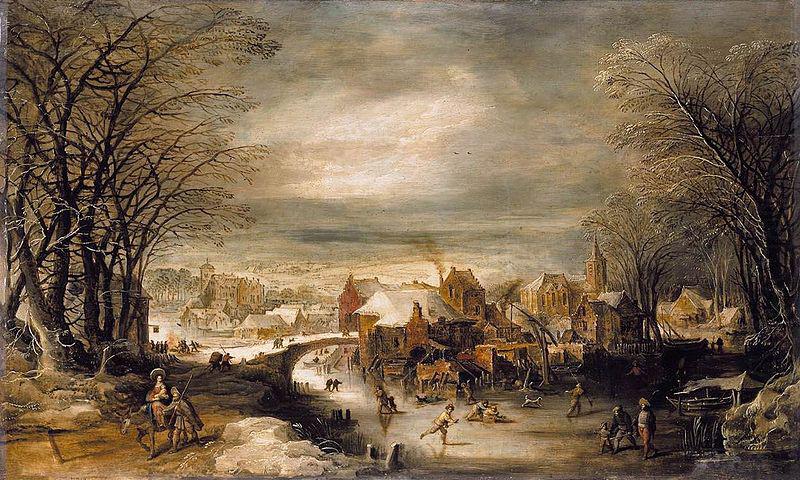 Winter Landscape with The Flight into Egypt, Joos de Momper